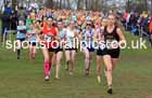 Womens Under-17s 2023 UK CAU Inter Counties Cross Country Champs, Prestwold Hall, Loughborough. Photo: David T. Hewitson/Sports for All Pics